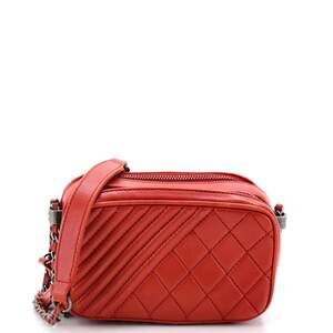 Chanel Coco Boy Camera Bag Quilted #336991C14B